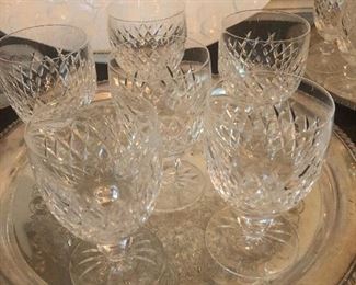 Waterford 6 Globlets
