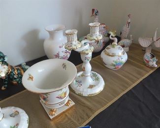 Herend & Hollohazy,  Hungarian Porcelain
