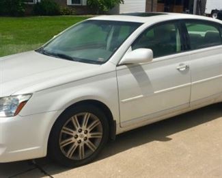 Top of the line 2006 Avalon, 4 Door Limited Sedan, 148,800 miles.  Needs new tail light.  $4,550
You can request a test drive this week but the car won't by available to buy until 9am on Friday.