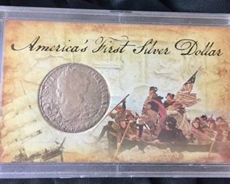 Silver Dollar of the American Revolution
