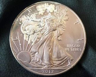 2012 Fine Silver Dollar
