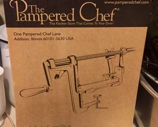 Pampered Chef Apple Corer, Peeler, Slicer