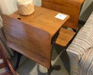 Vintage School Desks
