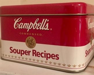 Campbells Souper Recipes Tin