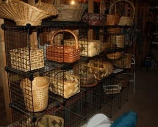 The baskets are for sale, but so are the shelves.  