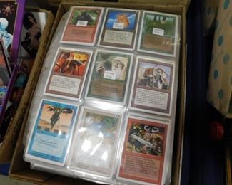 Magic Gathering trading cards