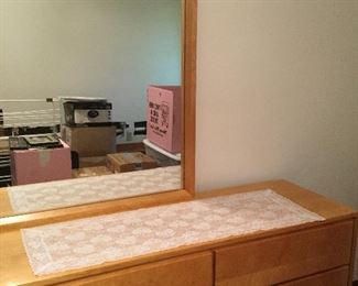 Vintage Dresser with Mirror