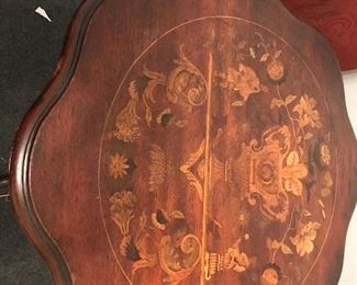 Inlaid occasion table