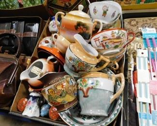 Asian serving pieces 