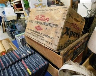 Hostern ammunition wooden shipping crate