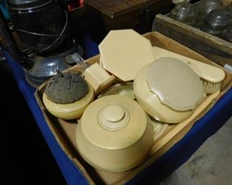 Vintage vanity pieces