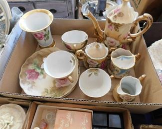 Vintage tea and dessert set