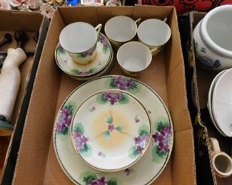Vintage Tea dessert set
