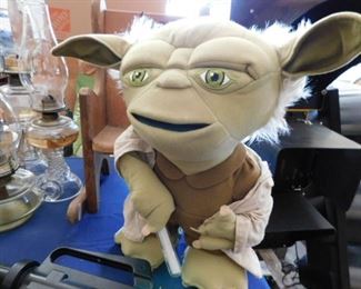 Plush talking Yoda