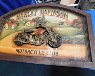 Harley Davidson sign
