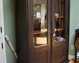 Armoire with glass doors