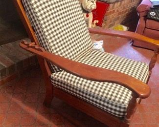 Mid-Century adjustable arm chair