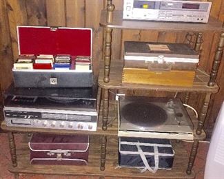 Vintage Electronics, Turntables, Receiver