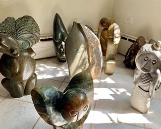 Shona art sculptures