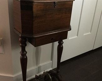 Antique sewing chest