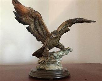 Capodimonte porcelain eagle