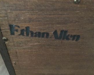 Vintage Ethan Allen record cabinet