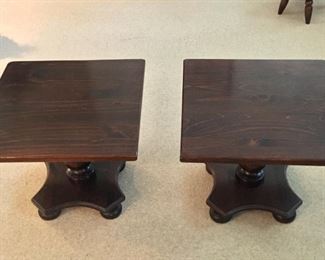 Vintage Ethan Allen small tables