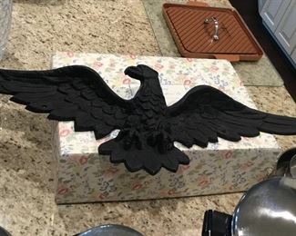 Cast iron eagle