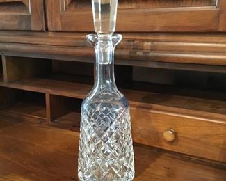 Waterford Lismore crystal decanter