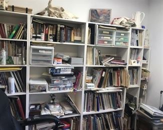 CRAFT BOOKS AND SUPPLIES, BOOKCASES