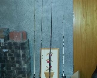Fishing Rods & Reels, Tackle Box