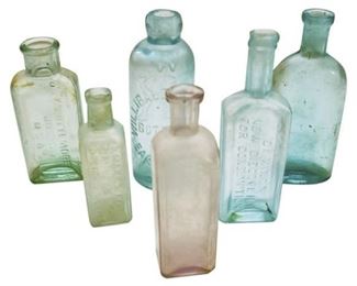 8. Lot of Antique Bottles