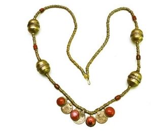 22. Tribal Coin Necklace