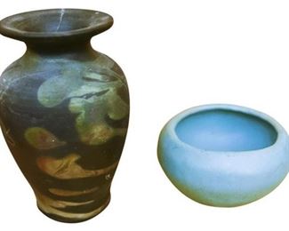 64. Two 2 Contemporary Ceramic Items