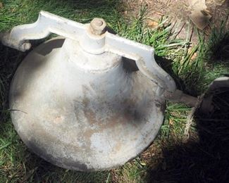 Vintage Cast Iron 16" Swinging Bell