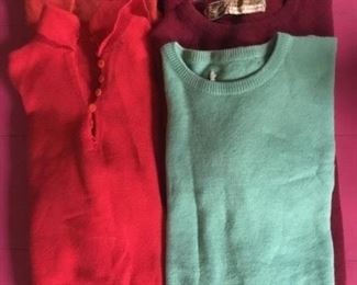 Vintage Wool Sweaters (size small)