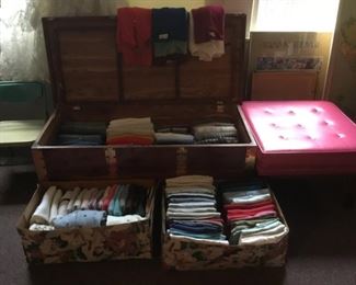 Assorted Sweaters, Another Cedar Lined Chest