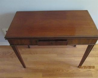 Edwardian Tea Table with Freize Drawer