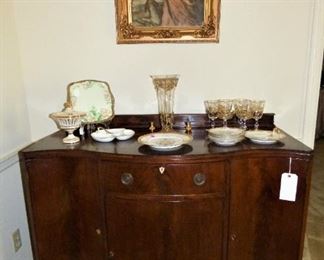 Mahogany Buffet in "As Is" Condition