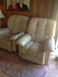 Leather recliners