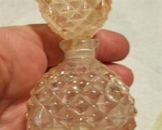 Diamond Crest pink with matching stopper (stopper stuck) $20