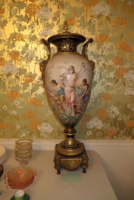 Sevres Urn by Charles Labarre Circa 1890