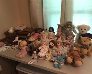 American Girl Doll w/Accessories and other dolls