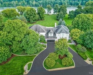 St Charles home on the Fox River - What a beautiful home and setting!  You are in for a treat!