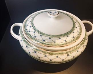 Covered Tureen, Raynaud Limoges Porcelain.