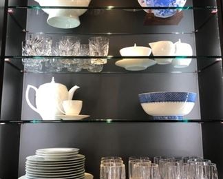 Tumblers, China, etc.
