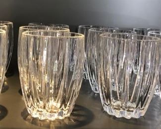 These glasses have a beautiful *feel* to them - just the right weight, easy to grip, and they shine.