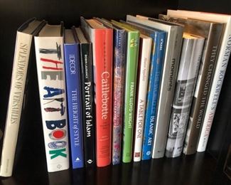 Books, hundreds and hundreds of them, nearly all hardcovers, and most with their dust jackets, plenty of first editions. Mint Condition. You'll never see a contemporary library with this type of selections.