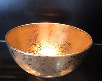 An amazing bowl made by L' Objet, with original box. We have two of them, and they are indeed meant to show off and not intended for food.