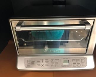 Cuisinart Toaster Oven, but not your Grandma's Toaster Oven, lol. Nice.
